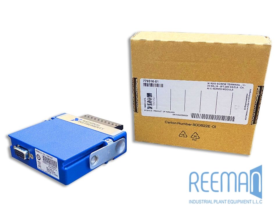 thumbnail image 2 of National Instruments NI 9203 CDAQ Analog Current Input Module – Used, Fully Functional 2 of 2